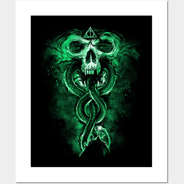 The Dark Mark Wall Art by alemaglia